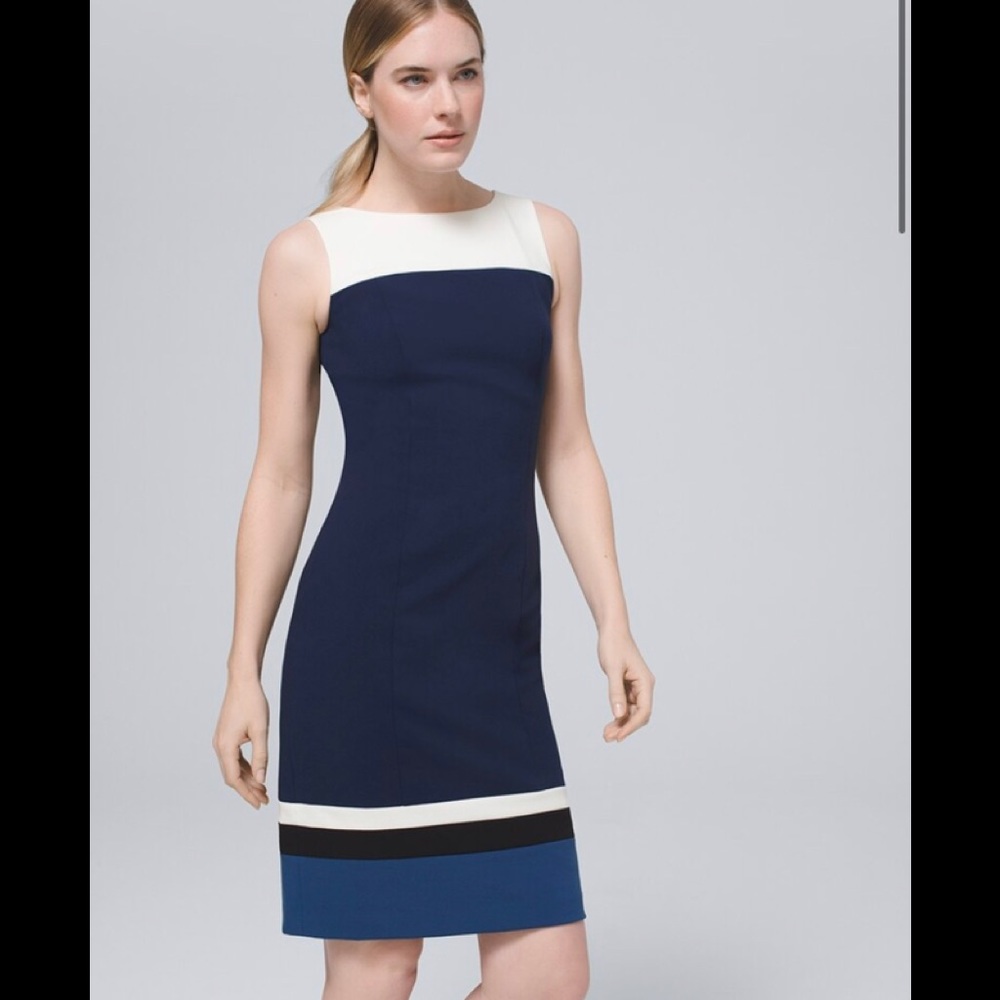 NWT White House Black Market Color Black dress